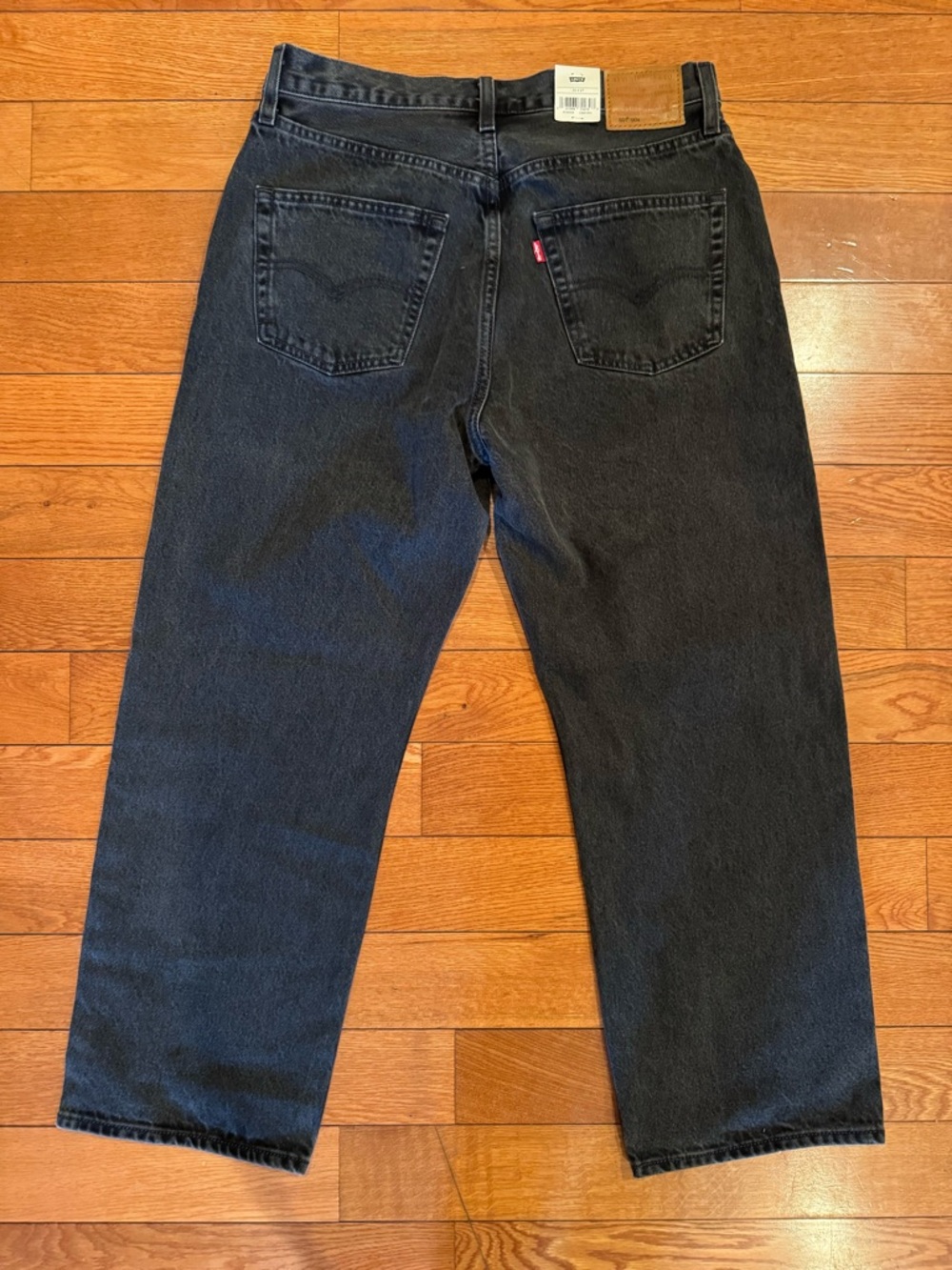 Levi’s 501 90s Ankle Jeans Women’s Black Denim 30x27 NWT - Picture 7 of 8